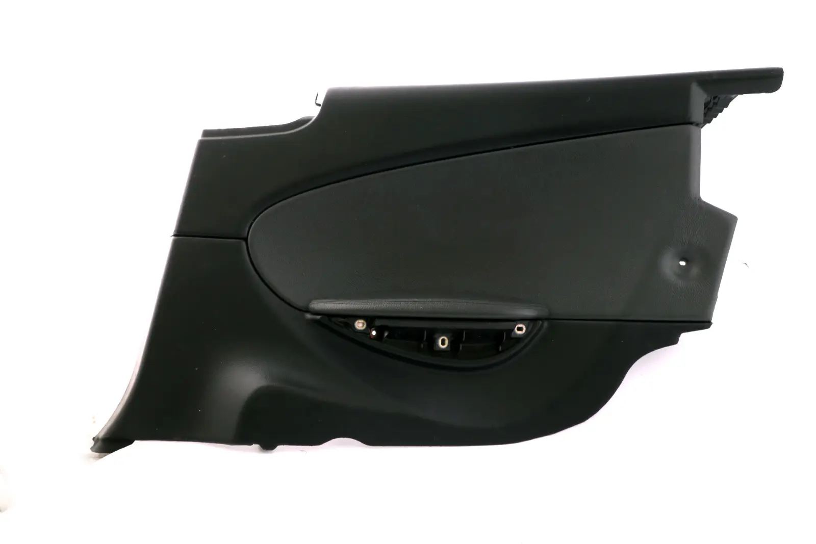 BMW 6 Reihe E63 E64 Seitenverkleidung Leder hinten links Dakota Schwarz