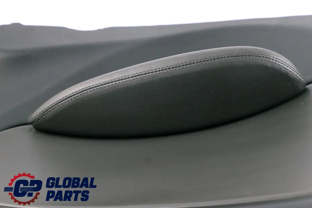 BMW 6 Series E63 Rear Left N/S Lateral Trim Panel Leather Pearl Black