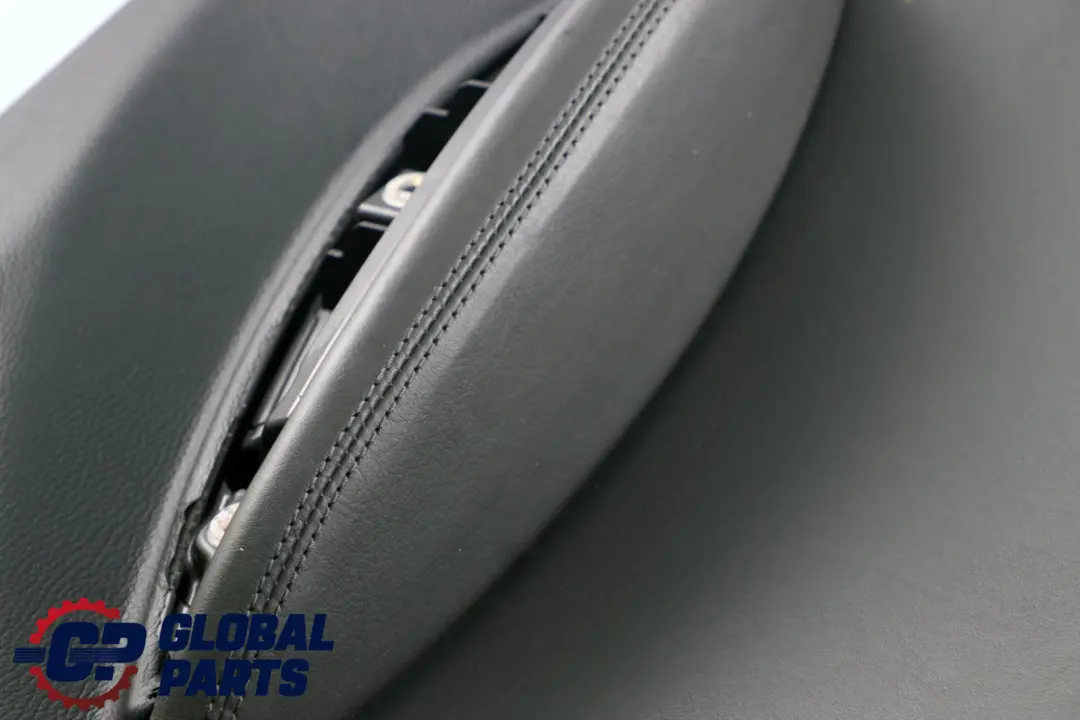BMW 6 Series E63 Rear Left N/S Lateral Trim Panel Leather Pearl Black