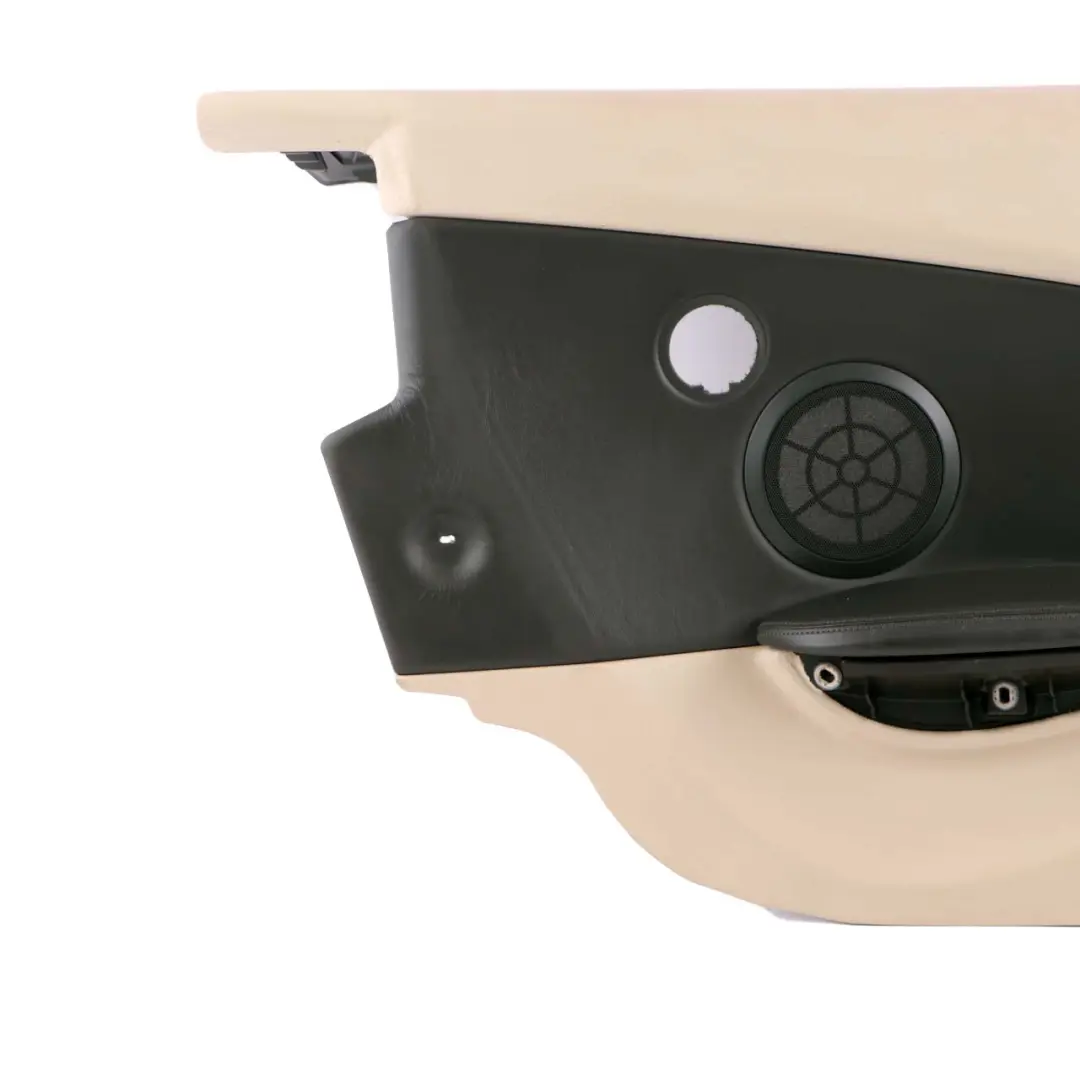BMW 6 E63 Coupe Rear Left N/S HiFi Lateral Trim Panel Leather Cream Beige