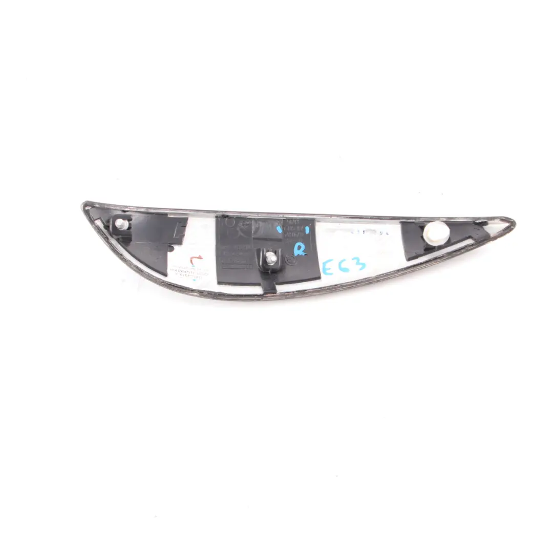 Door Card Strip BMW E63 E64 Handle Trim Cover Rear Right O/S Birke Grau 7115484