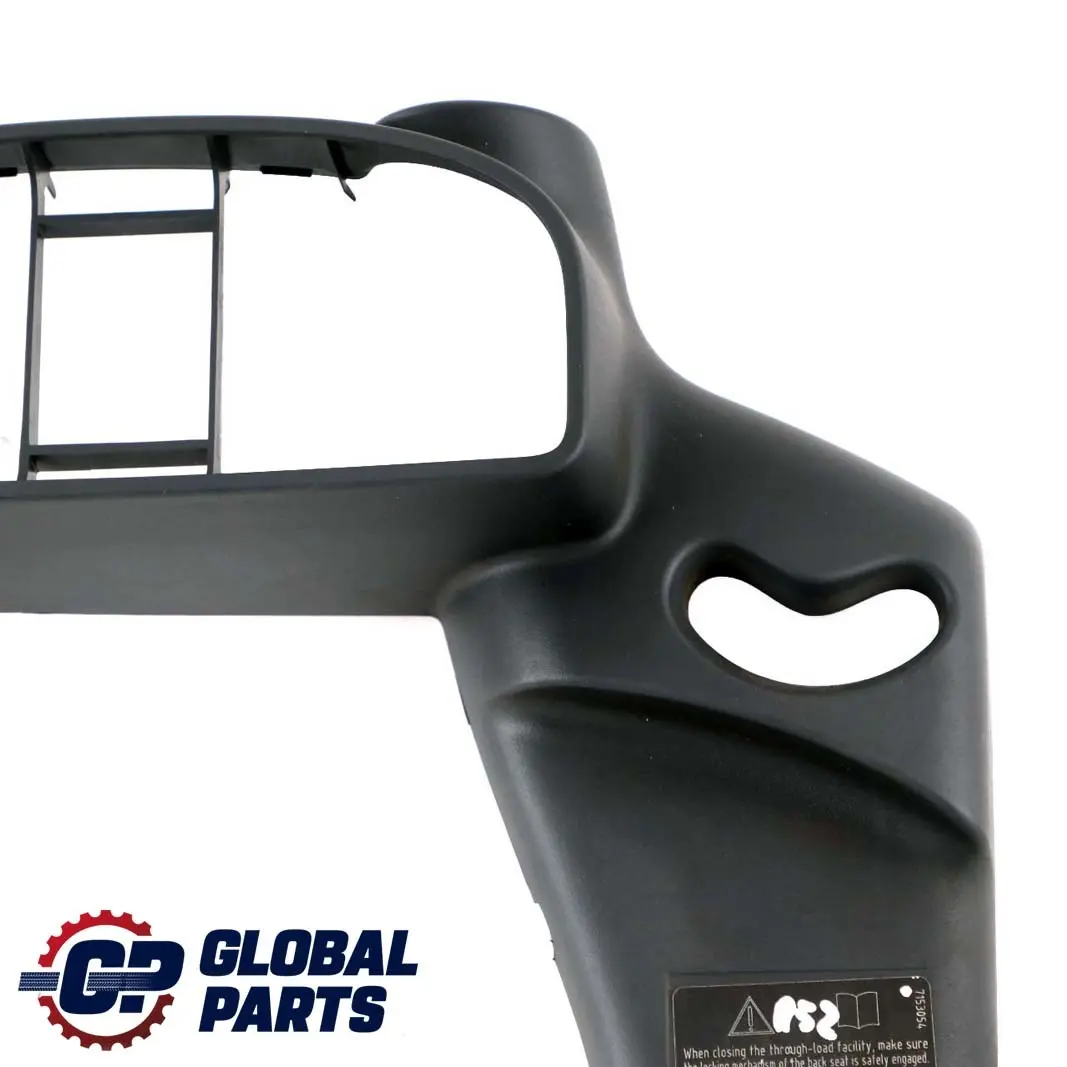 Mini R52 Izquierda Cubierta Trim Cinturon De Salida Roofliner Negro Roll Bar