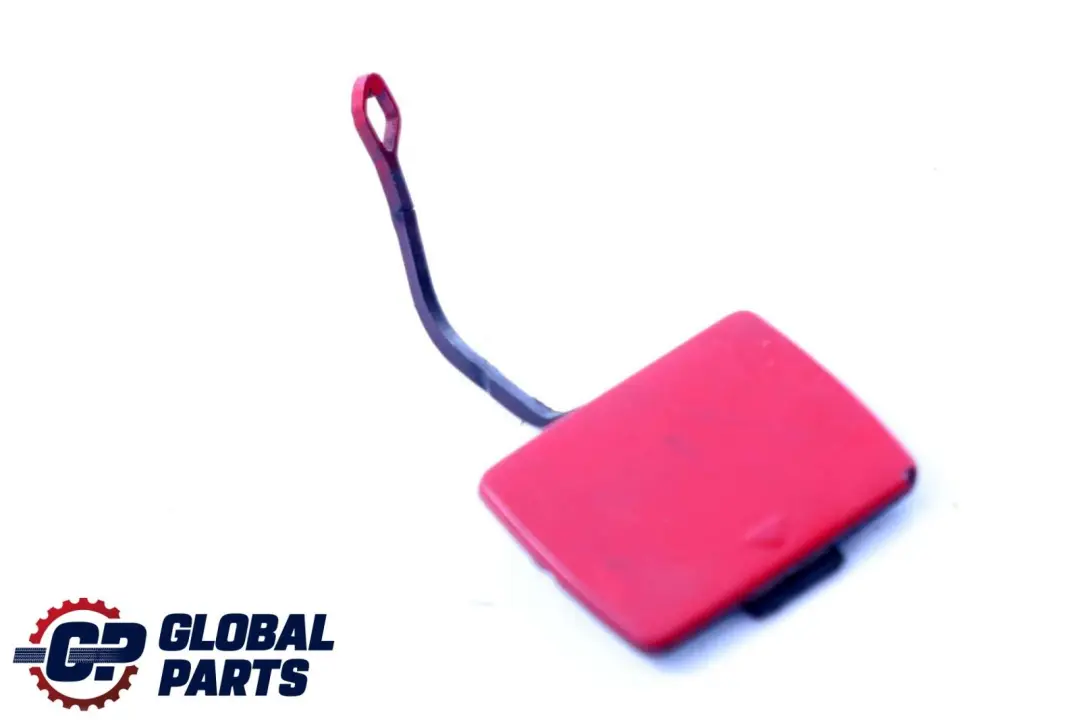 BMW E87 Flap Ojo de Remolque Tapa Parachoques Japanrot 438 Japan Red 7117625