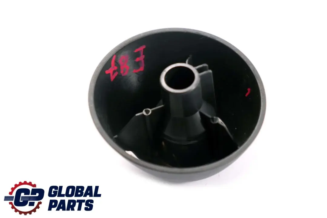 BMW E87 Lunotto Staffa Dell'Impugnatura / Anlaufkegel Destro Nero 7123506
