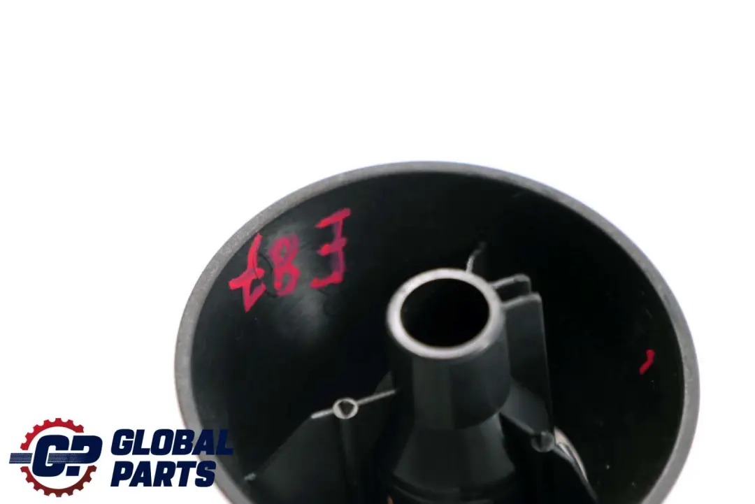 BMW E87 Lunotto Staffa Dell'Impugnatura / Anlaufkegel Destro Nero 7123506