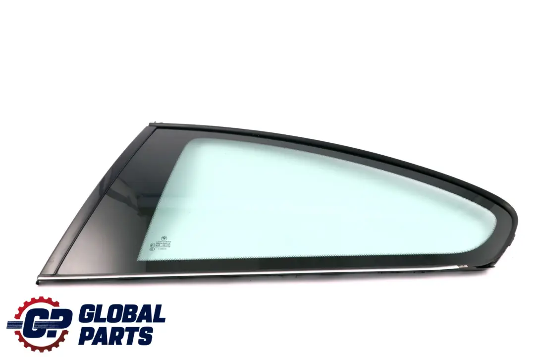 BMW 3 Series E92 Rear Left Door N/S Side Window Glass Green AS2 Chrome Strip