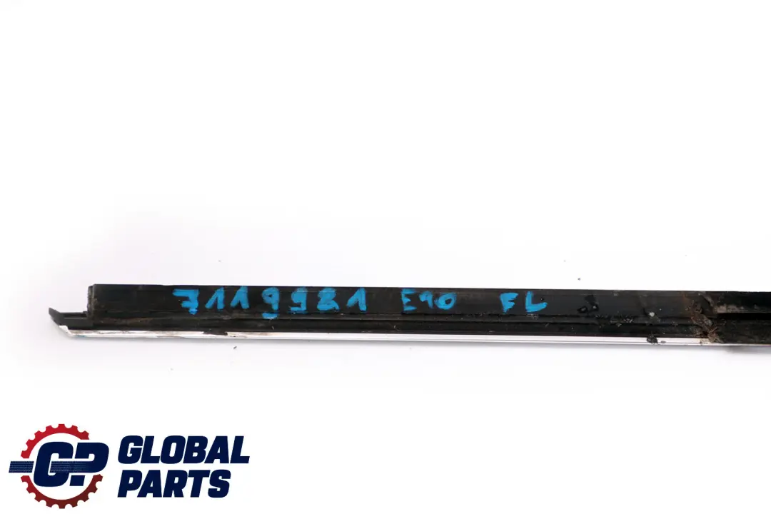 BMW E90 E91 Burlete Exterior para Puerta Delantera Izquierda Cromo 7119981