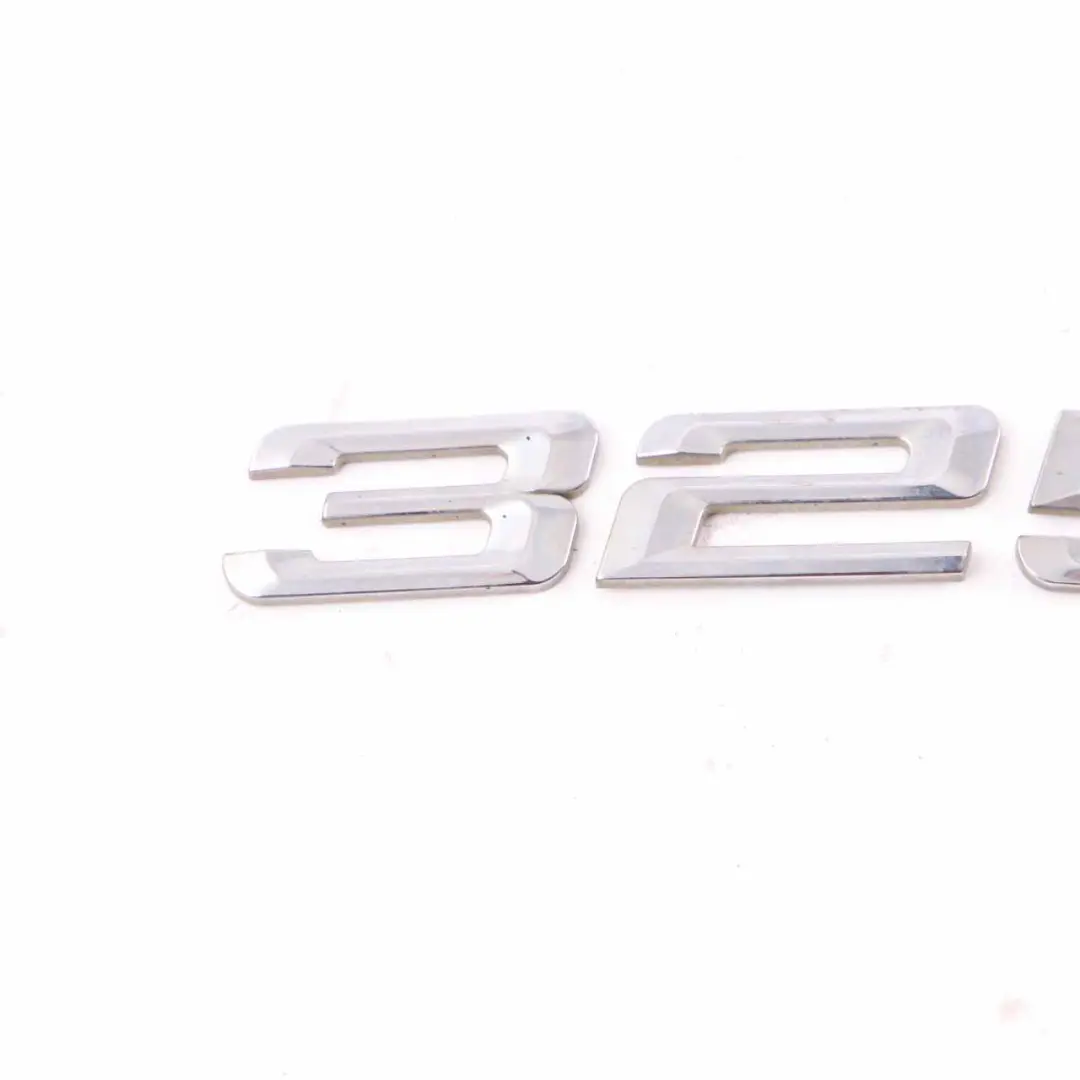 Trunk Lid Adhered BMW E91 325i Rear Boot Lettering Emblem Logo Chrome 7120253