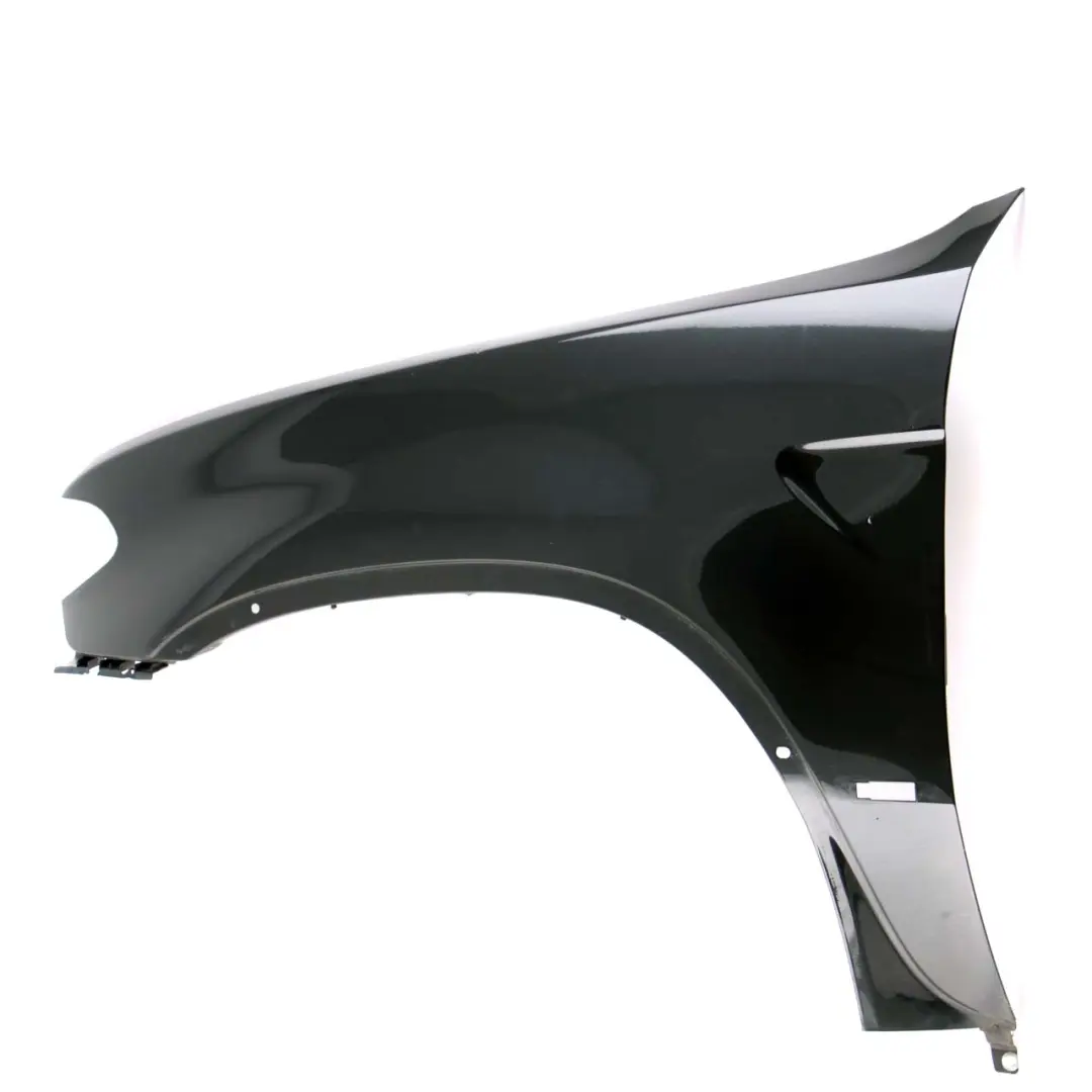 BMW X5 E53 Front Left N/S Side Panel Wing Fender Black Sapphire Metallic - 475