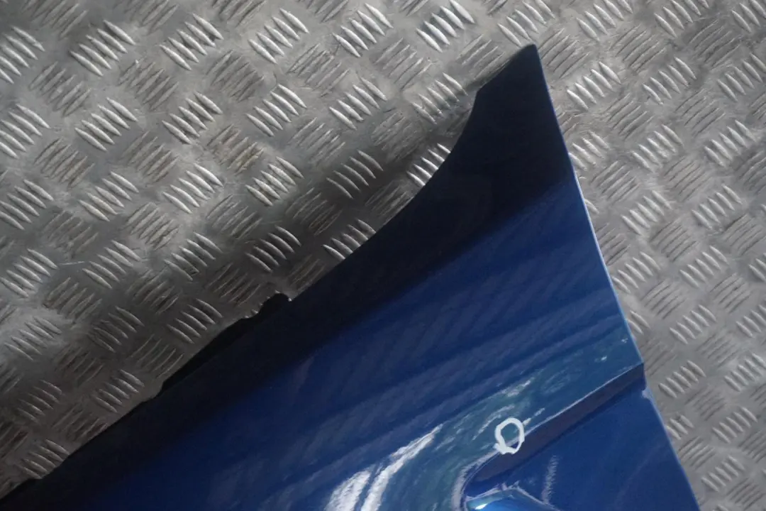 BMW X5 E53 Seitenwand Vorne Links Kotflügel Le Mans Blau Metallic - 381