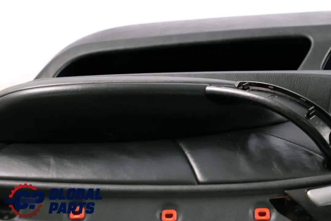 BMW X5 Series E53 Front Right O/S Door Card Black Walknappa Leather Trim Panel