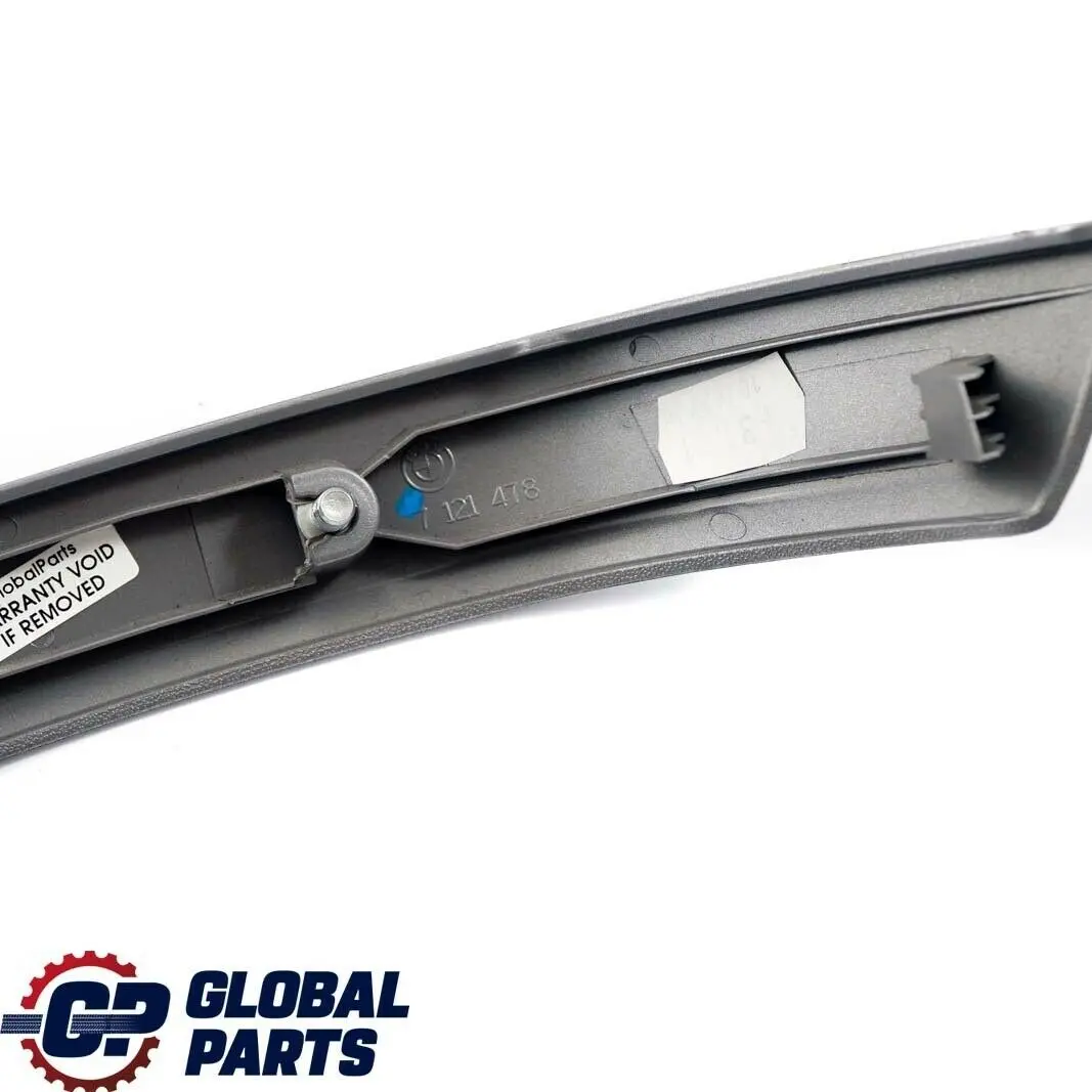 BMW 3 Series E90 E91 Decorative Strip Trim Door Rear Right O/S Titan Silver