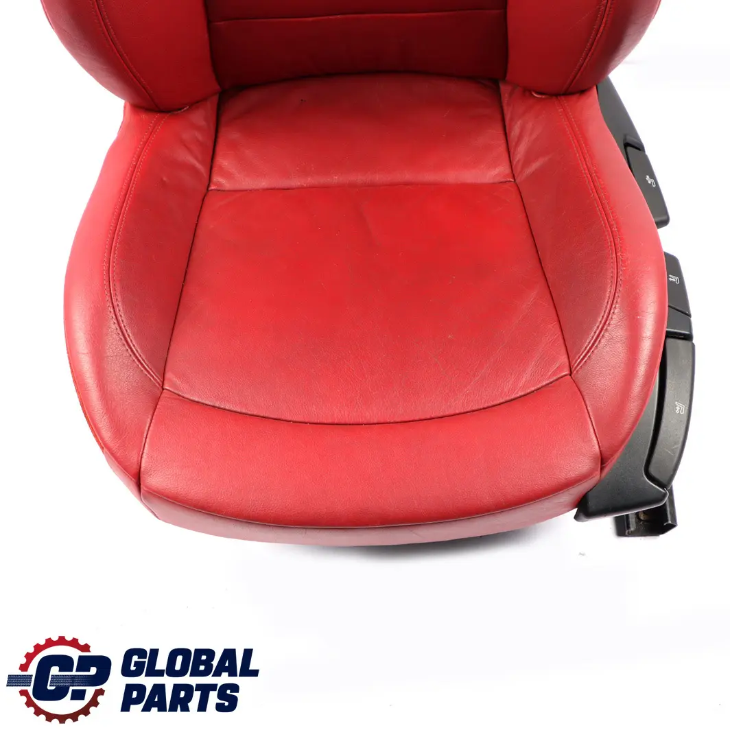 BMW Z4 Series E85 E86 Cabrio Roadster Red Leather Front Left N/S Seat Oregon