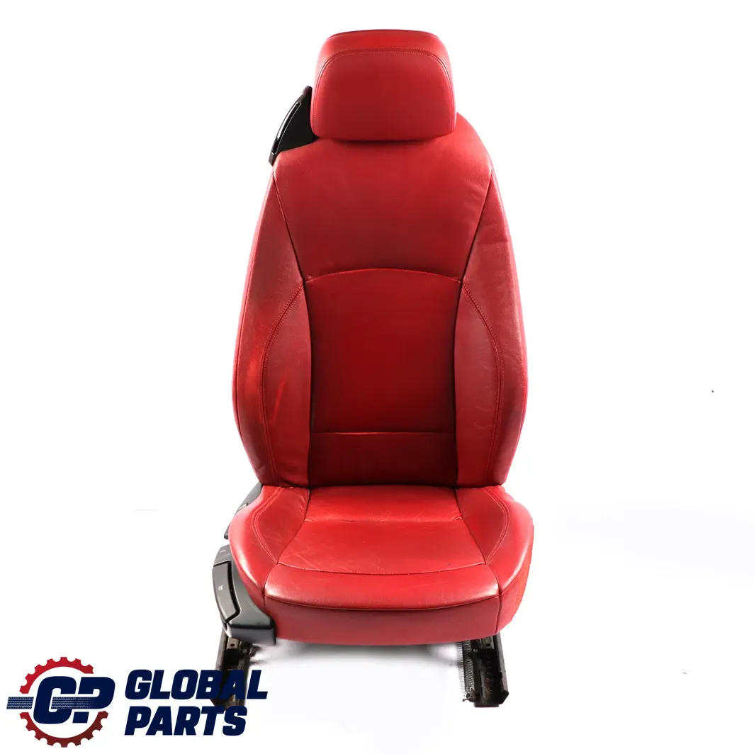 BMW Z4 Series E85 E86 Cabrio Roadster Red Leather Front Right O/S Seat Oregon