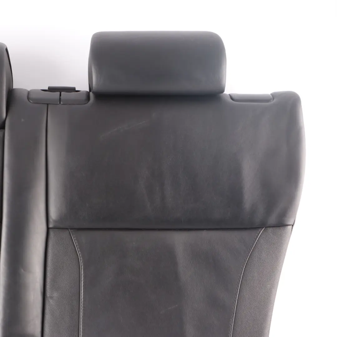 BMW Asiento Trasero Izquierdo Negro Walknappa Funda Respaldo Cuero Exclusivo