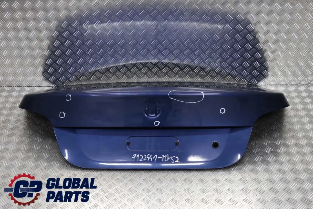 BMW 5 Series E60 2 Trunk Boot Lid Tailgate Mysticblau Mystic Blue Metallic A07