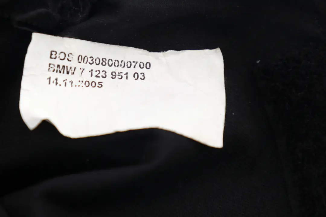 BMW 1 Series E81 E87 Luggage Storage Compartment Cargo Net Dog Guard Black Bag
