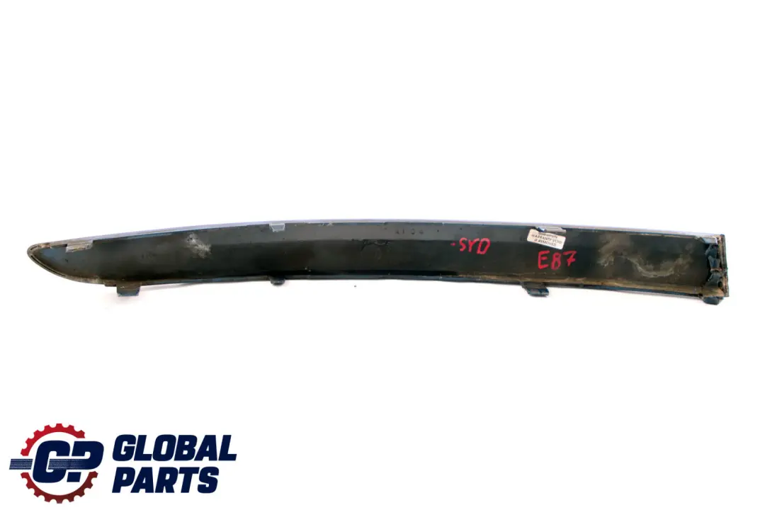 BMW 1 Series E87 Bumper Guard Trim Strip Left N/S Sydneyblau Blue 7124499