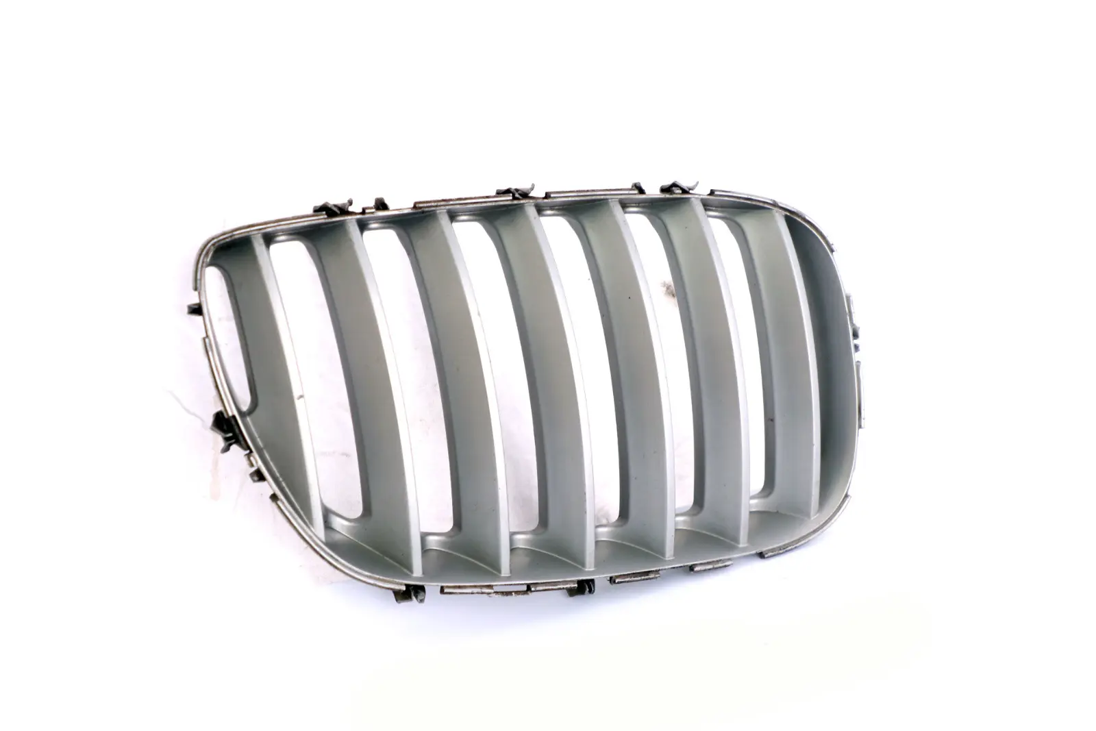 BMW X5 Series E53 Bumper Centre Grille Bonnet Right O/S Titan II Silver 7124816