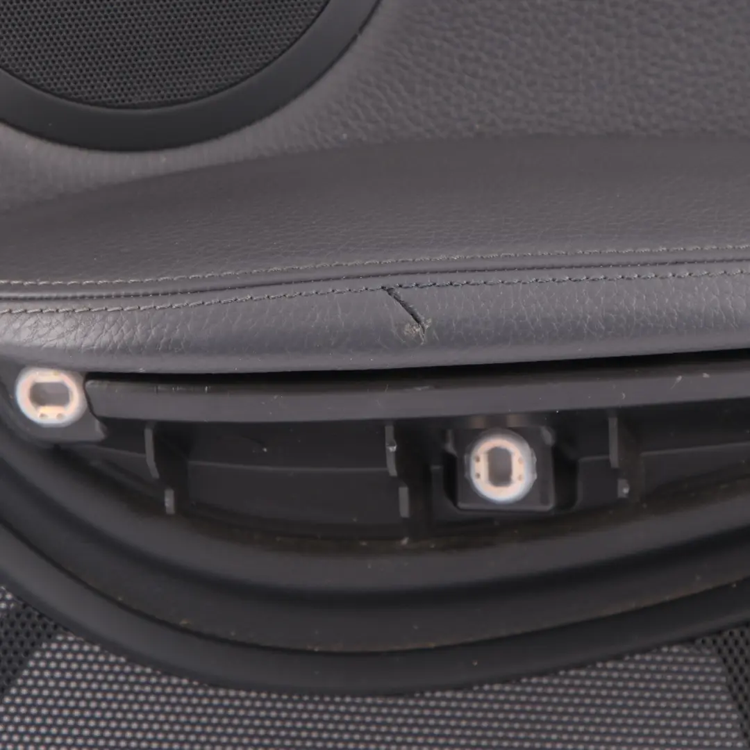 BMW E64 Lateral Trim Panel Rear Left N/S Trim Covering Leather Dakota Black