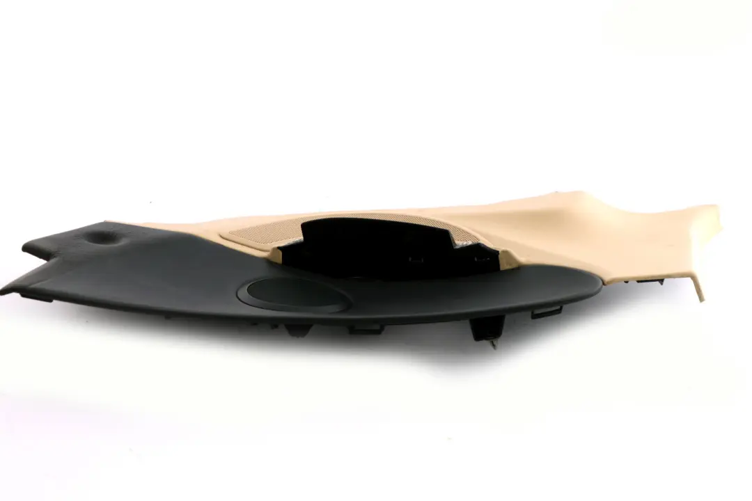 BMW 6 Series E63 E64 Rear Right O/S Lateral Trim Panel Leather Cream Beige