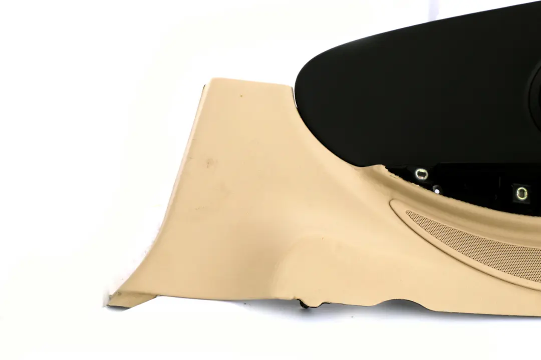 BMW 6 Series E63 E64 Rear Right O/S Lateral Trim Panel Leather Cream Beige