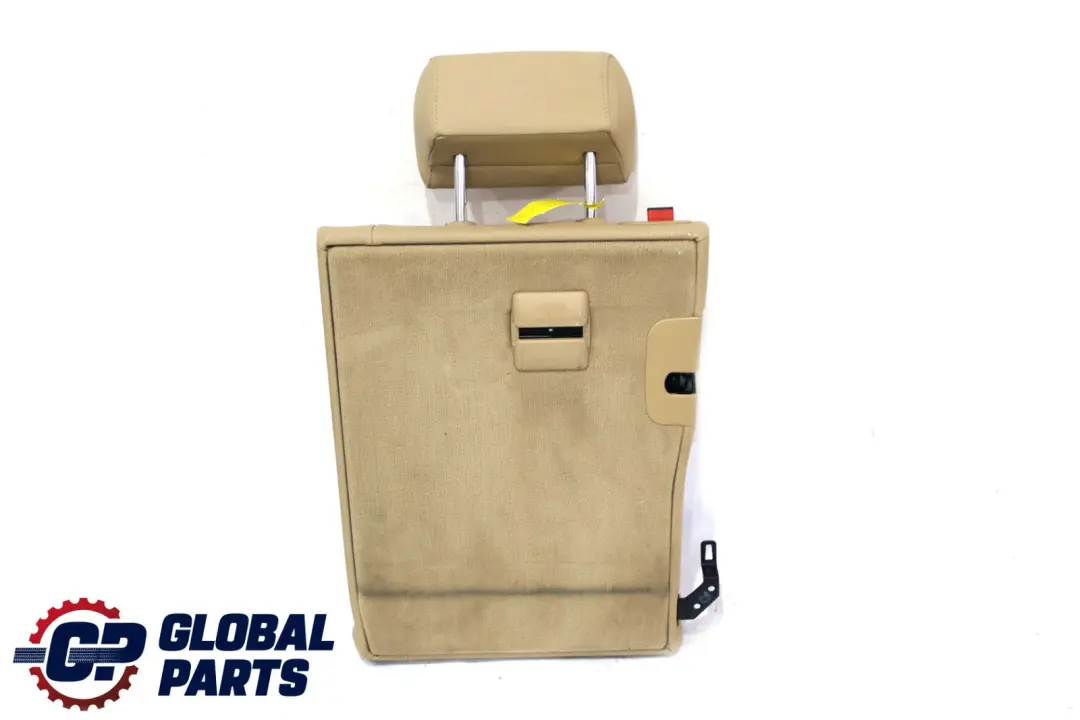 BMW 5 Series E61 Touring Rear Right O/S Seat Back Cover Backrest Beige Leather