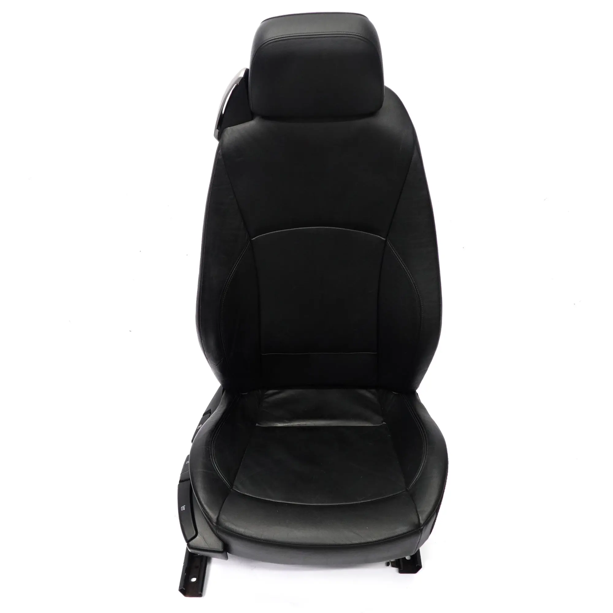 Asiento BMW Z4 E85 E86 Cabrio Roadster Delantero Derecho Cuero Negro Oregon