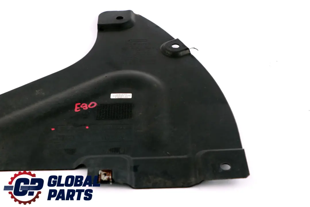 BMW E81 E87 E90 E90N E91 E91N E92 E93 Underfloor Coating Centre Rear