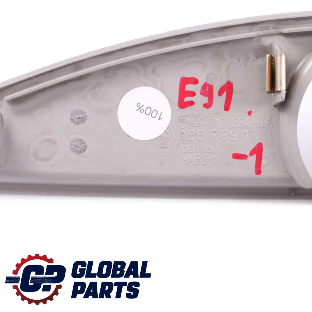BMW 3 Series E91 Rear Boot Trunk Wiper Motor Cover Covering Grey 7127884