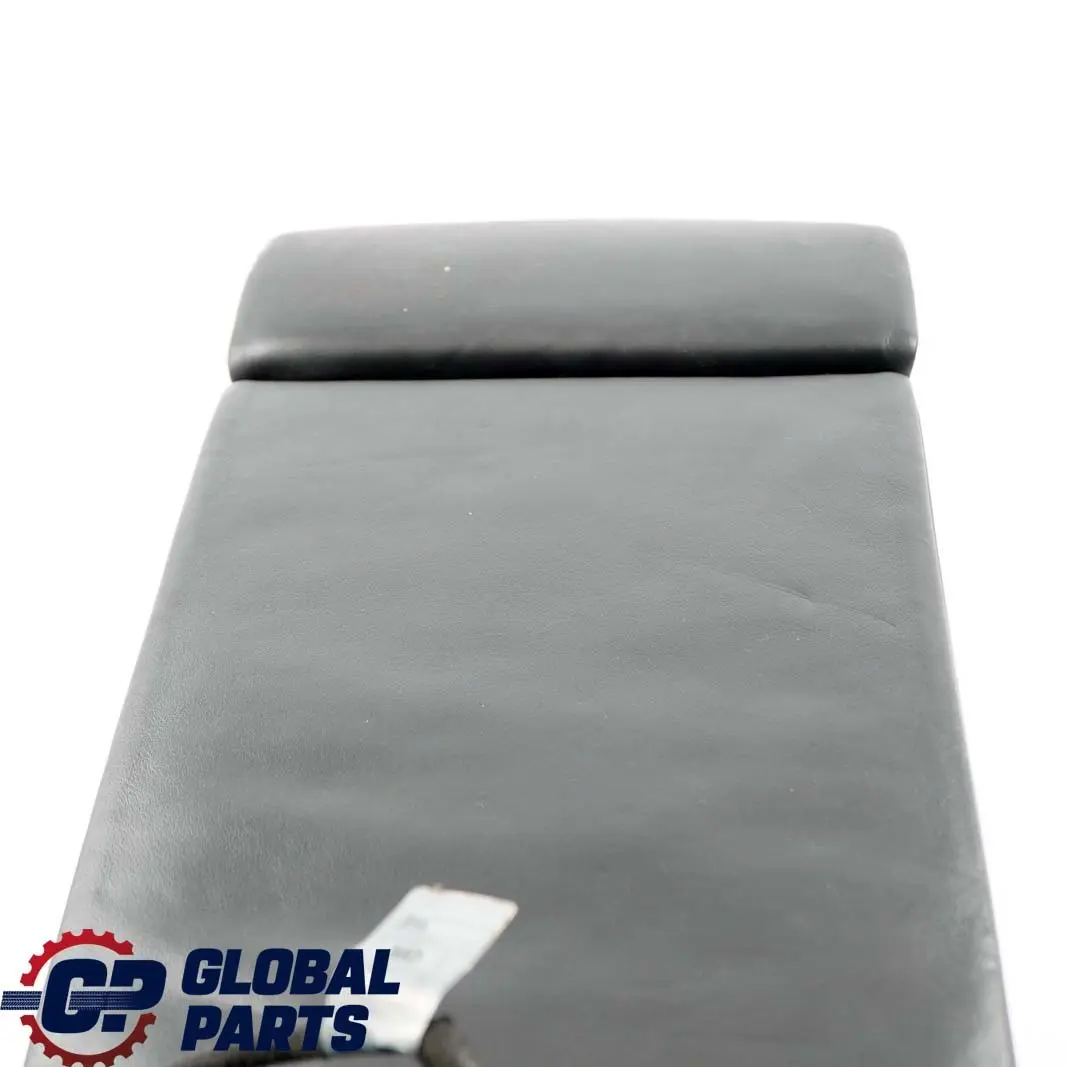 BMW E65 E66 Asiento Trasero Apoyabrazos Reposacabezas Consola Cuero Perla Negro