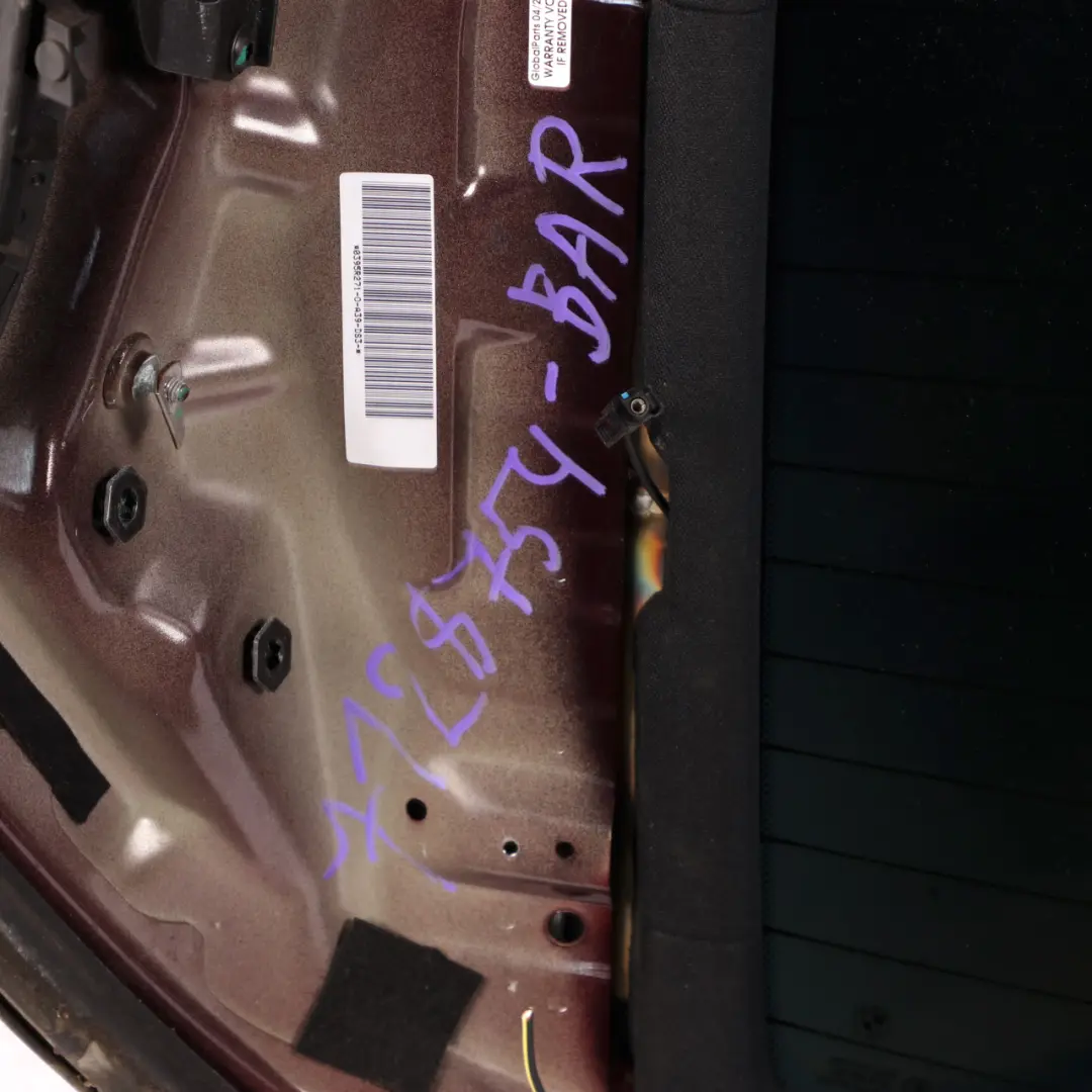 BMW E93 Folding Top Hardtop Roof Shell Rear Window Barbera Red Metallic - A39