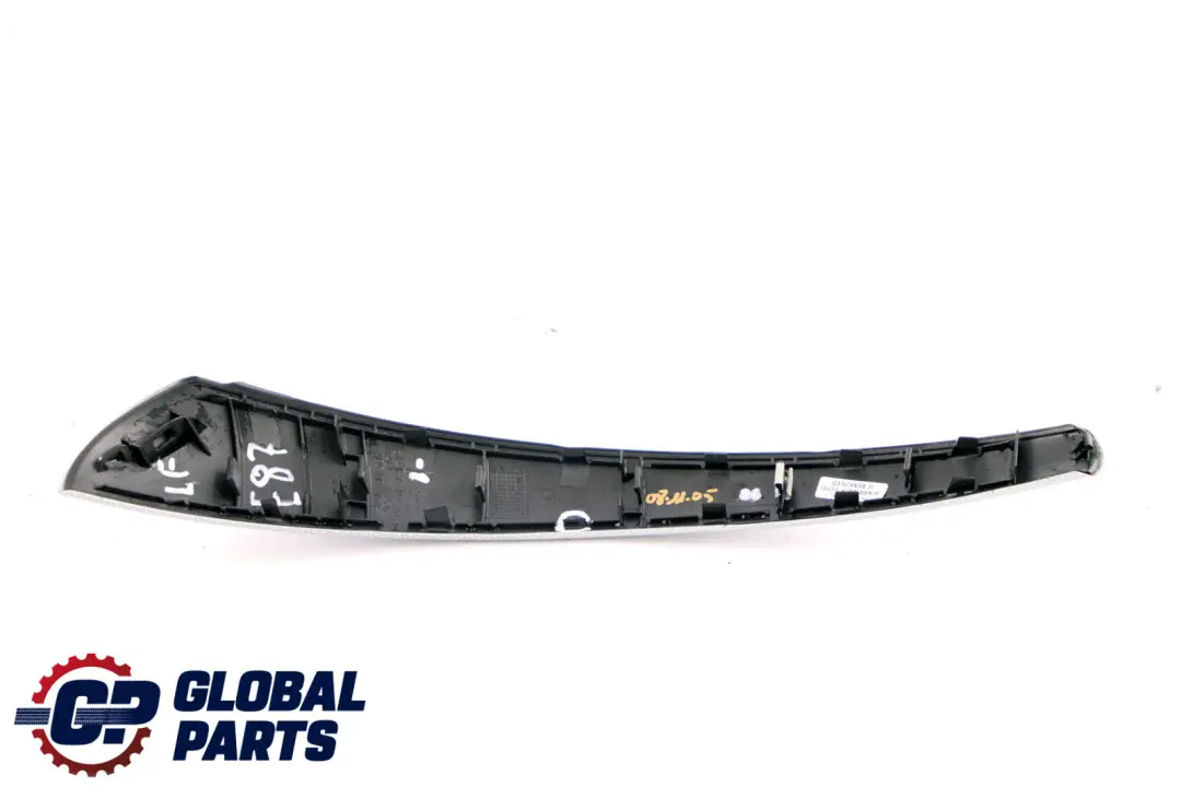 BMW 1 Series 1 E87 Trim Inner Cover Door Handle Kodiak Silver Left N/S