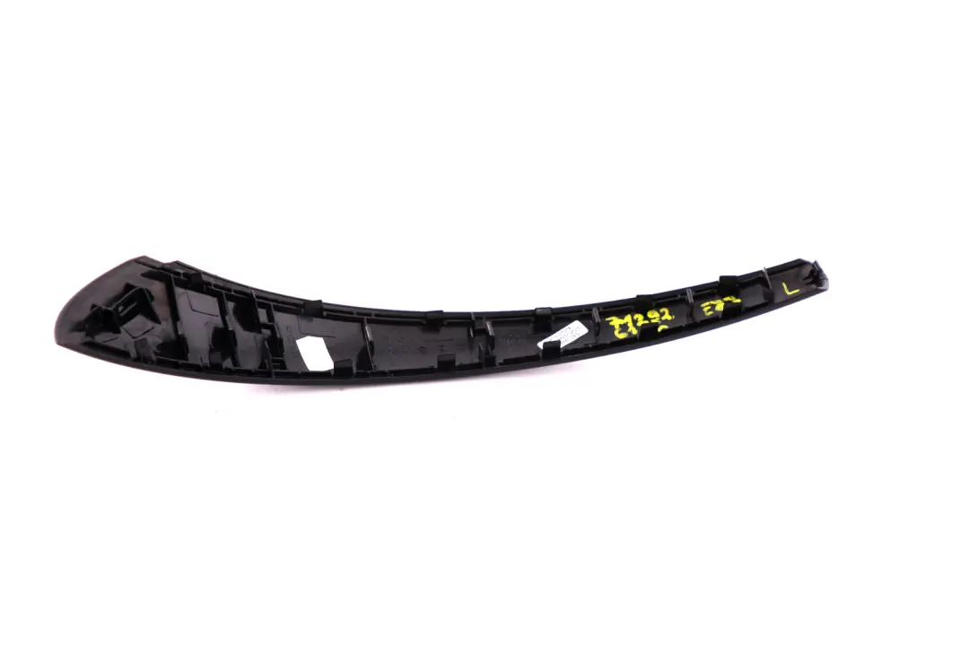 BMW 1 Series 6 E87 Trim Inner Door Handle Gomera Black Left N/S 7067961