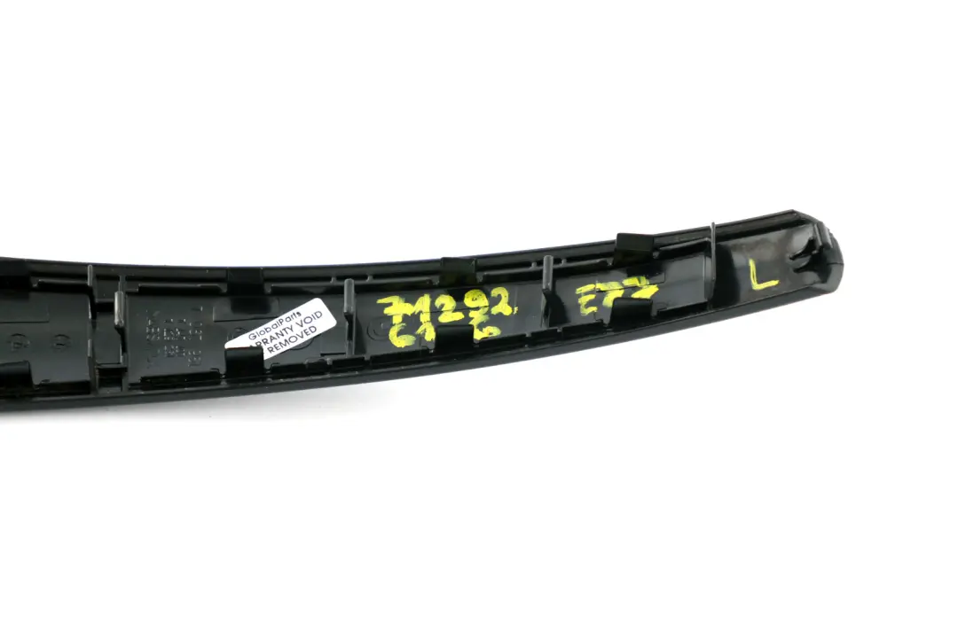 BMW 1 Series 6 E87 Trim Inner Door Handle Gomera Black Left N/S 7067961