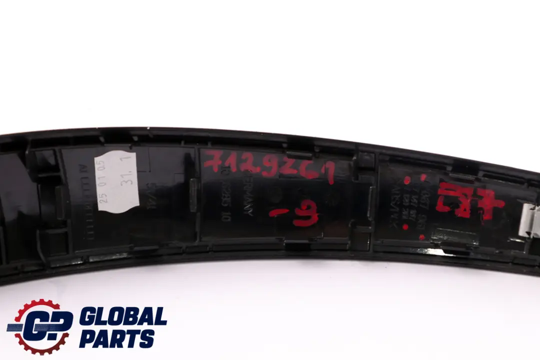 BMW 1 SERIES E87 Trim inner door handle left carbon effect gomera black 7129261