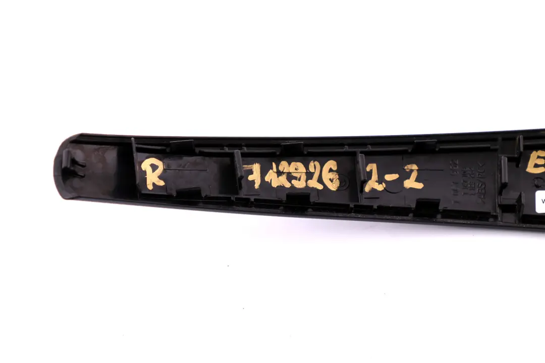 BMW 1 Series E87 Trim Strip Inner Door Handle Gomera Black Right O/S 7129262