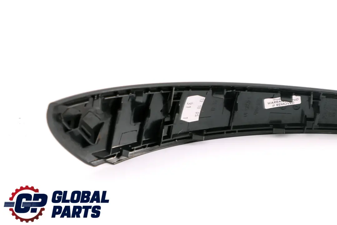 BMW 1 Series 6 E87 Trim Strip Inner Door Handle Gomera Black Right O/S 7129262