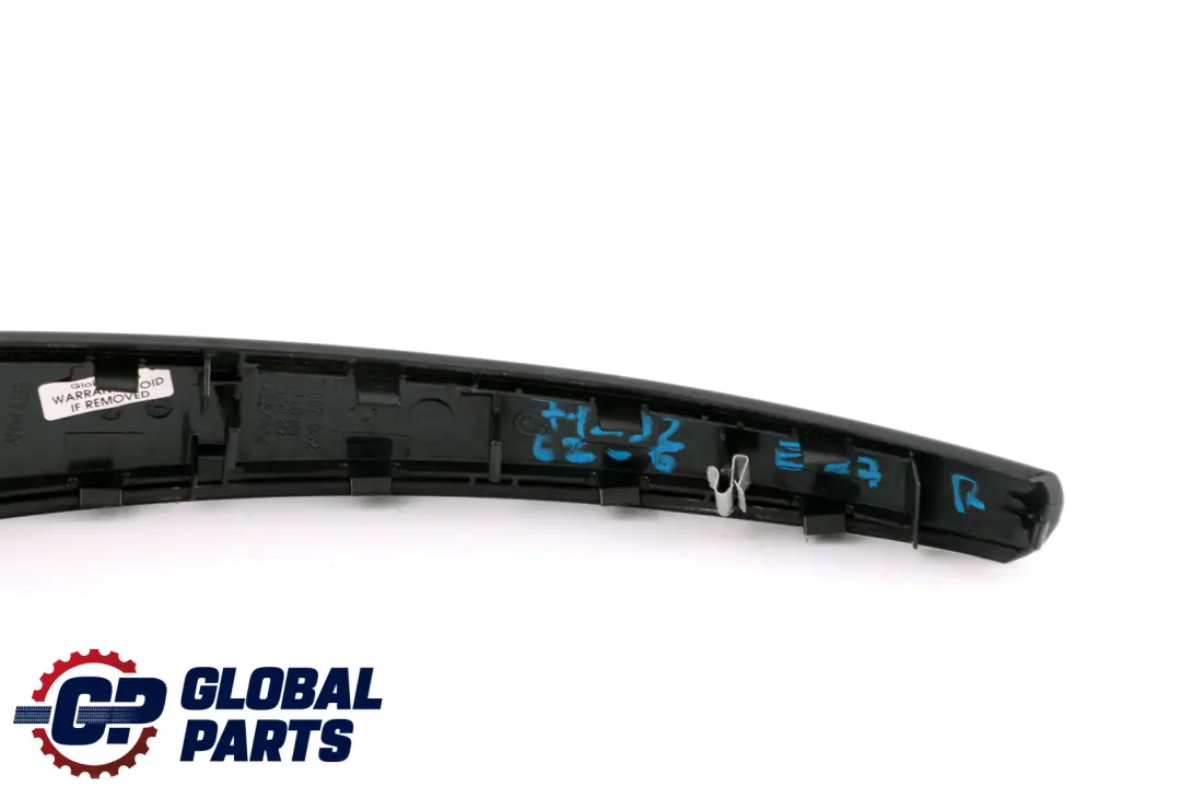 BMW 1 Series 6 E87 Trim Strip Inner Door Handle Gomera Black Right O/S 7129262