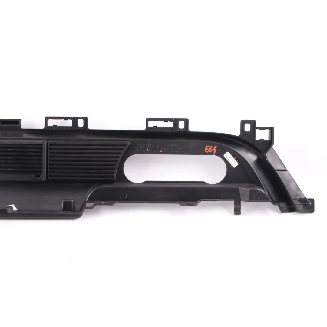 BMW E64 Air Vent Rear Window Parcel Shelf Trim Panel Grille Black 7126185