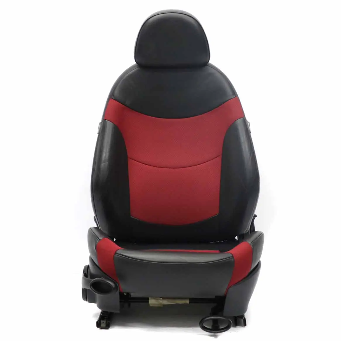 Mini Cooper One R50 R52 Tela / Cuero Delantero Derecho Asiento Deportivo Rojo