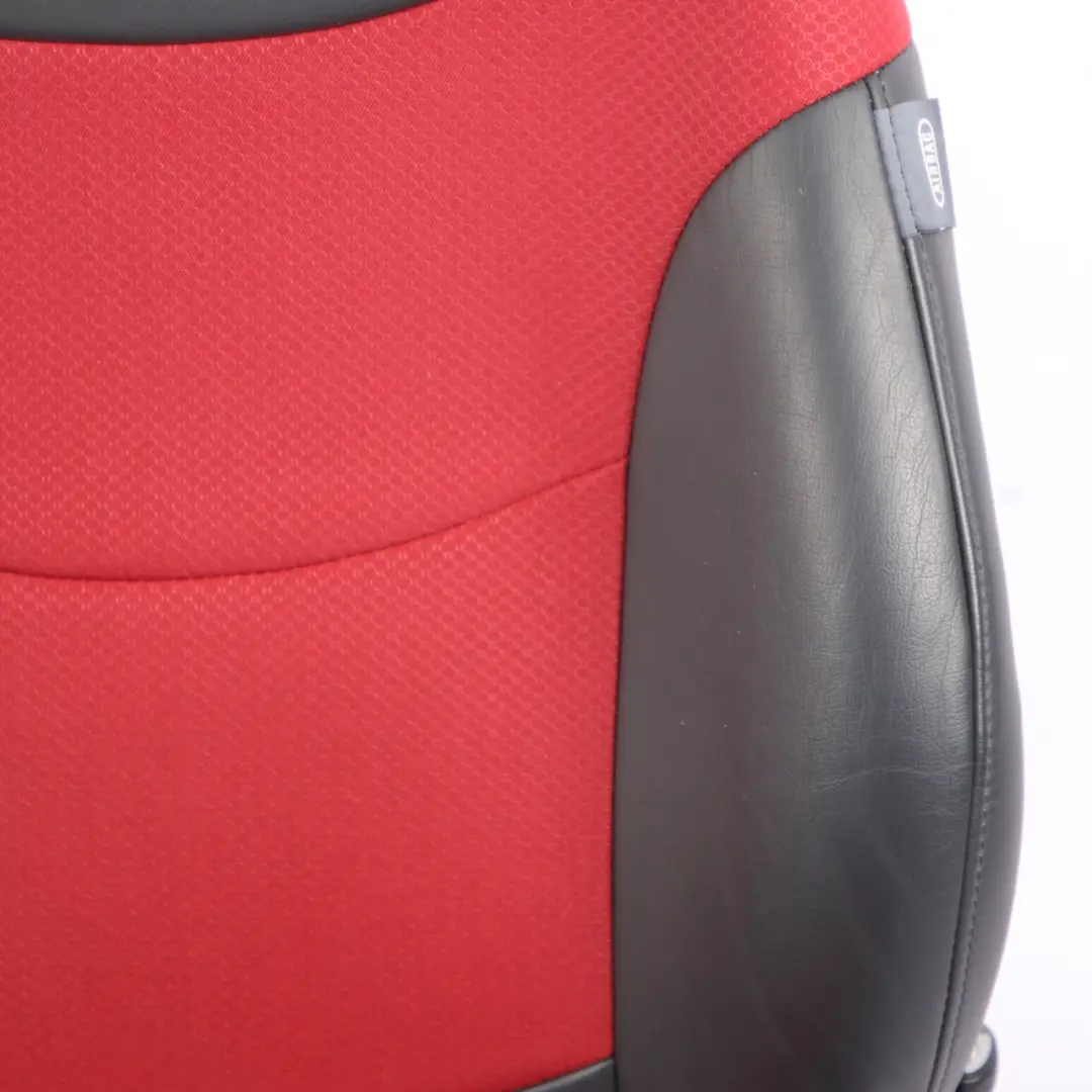 Seats Mini Cooper R50 R53 Cloth Leather Molette Red Set Interior Front Rear Seat