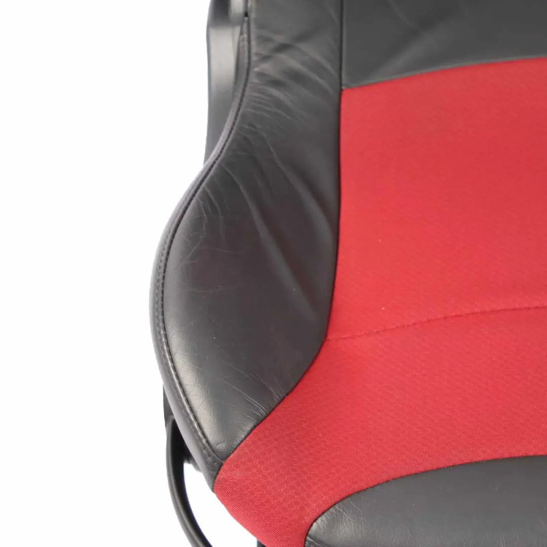 Seats Mini Cooper R50 R53 Cloth Leather Molette Red Set Interior Front Rear Seat