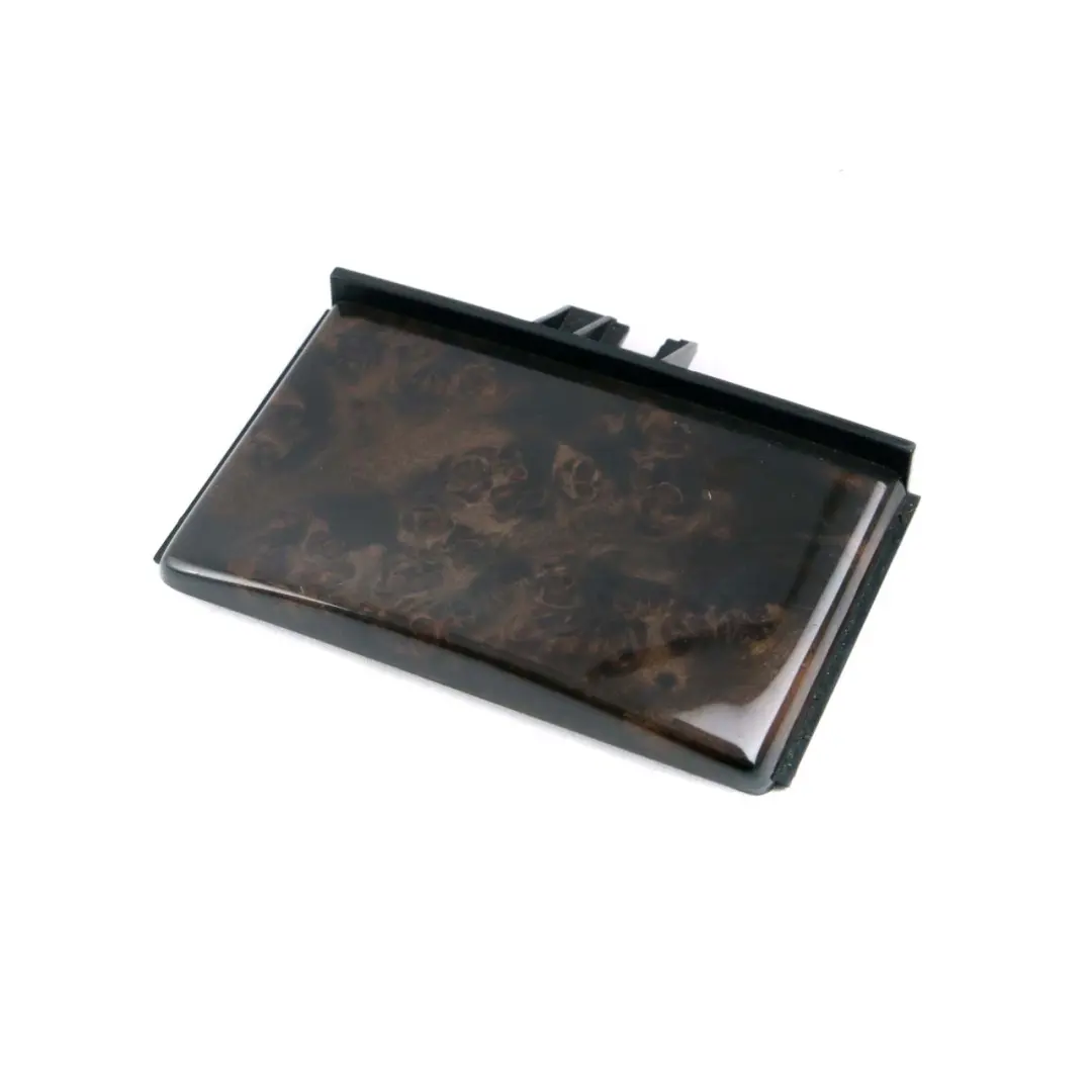 BMW 5 Series E60 E61 Decor Panel Cover Ashtray Gear Trim Poplar Woodgrain Brown