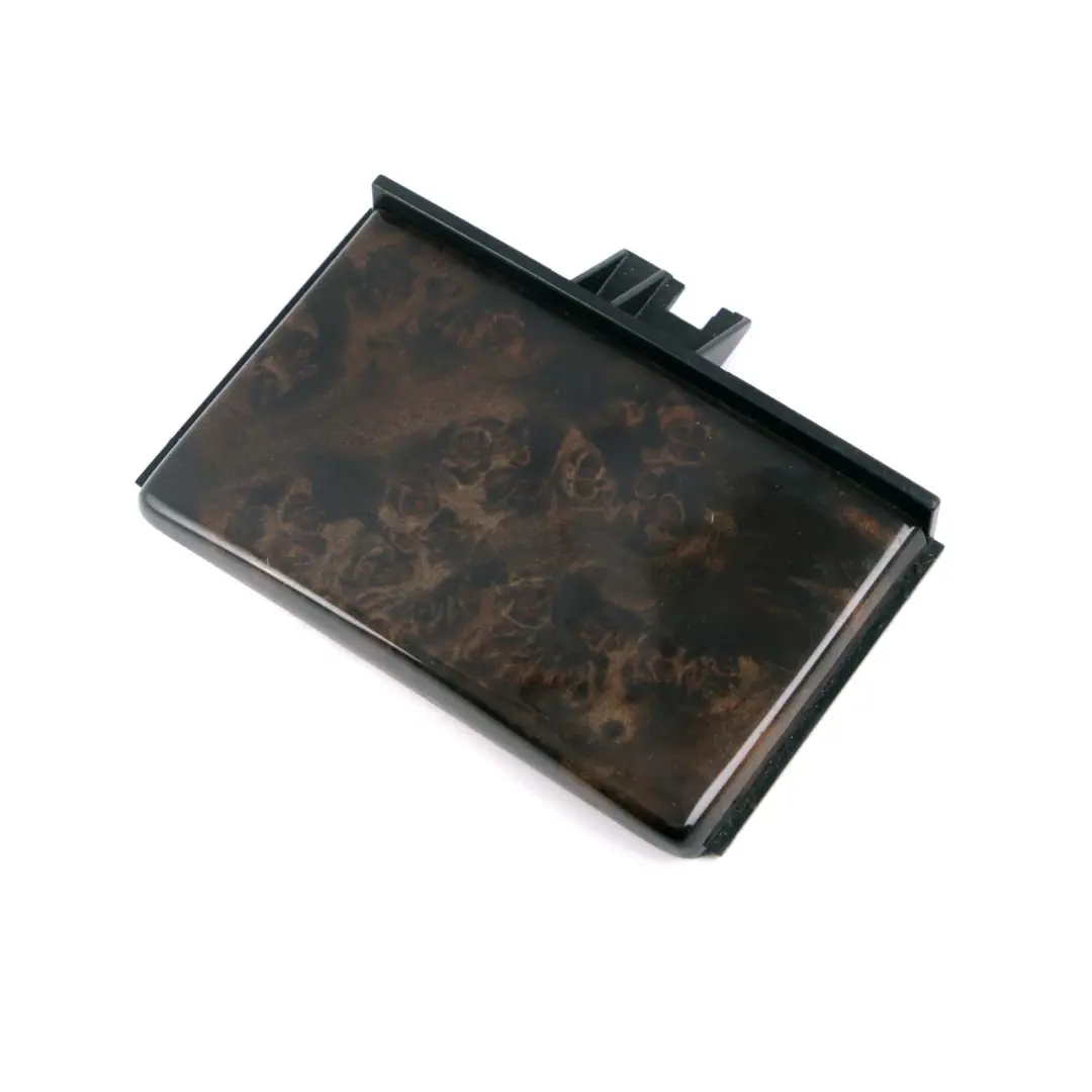 BMW 5 Series E60 E61 Decor Panel Cover Ashtray Gear Trim Poplar Woodgrain Brown