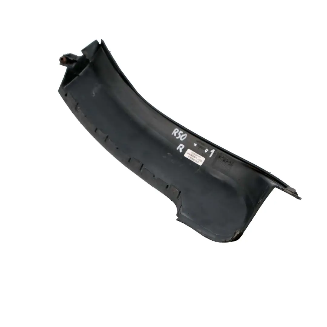 Mini R50 parachoques delantero derecho Spoiler rueda arco Trim 7130312