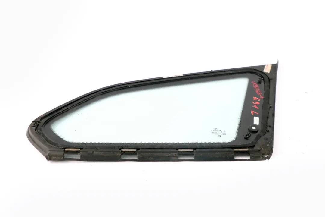 BMW 3 Series E91 E91N LCI Green Side Window With Gasket Left N/S Rear Glass