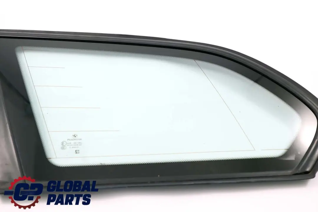 BMW 3 Series E91 E91N LCI Green Side Window With Gasket Rear Left N/S Glass