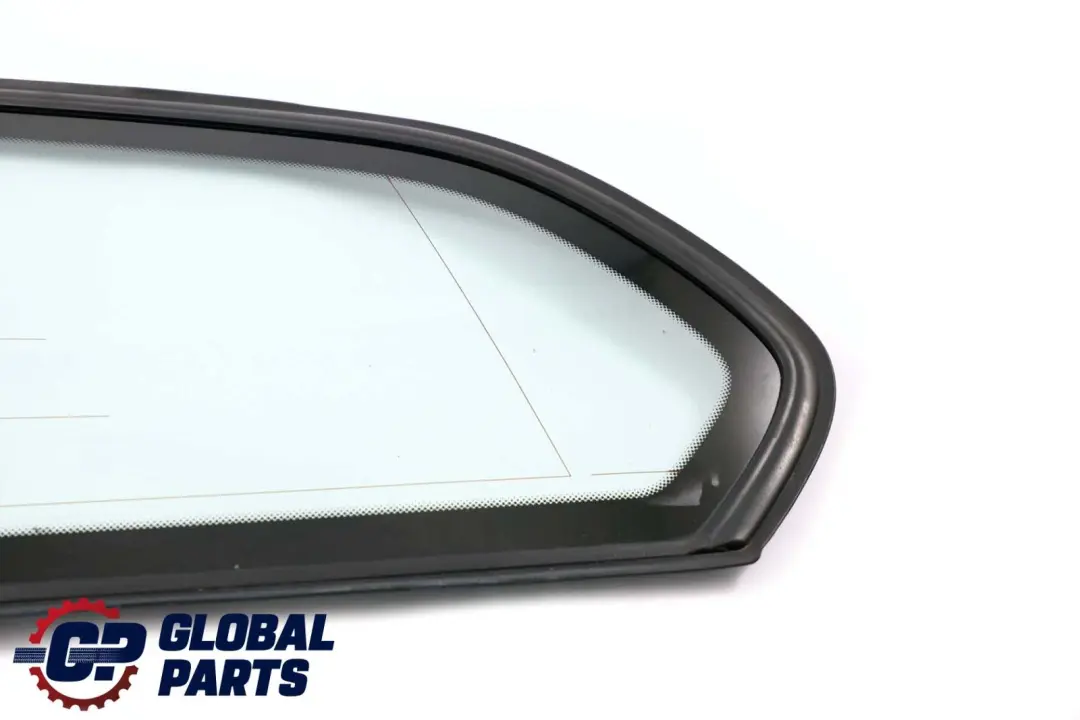 BMW 3 Series E91 E91N LCI Green Side Window With Gasket Rear Left N/S Glass