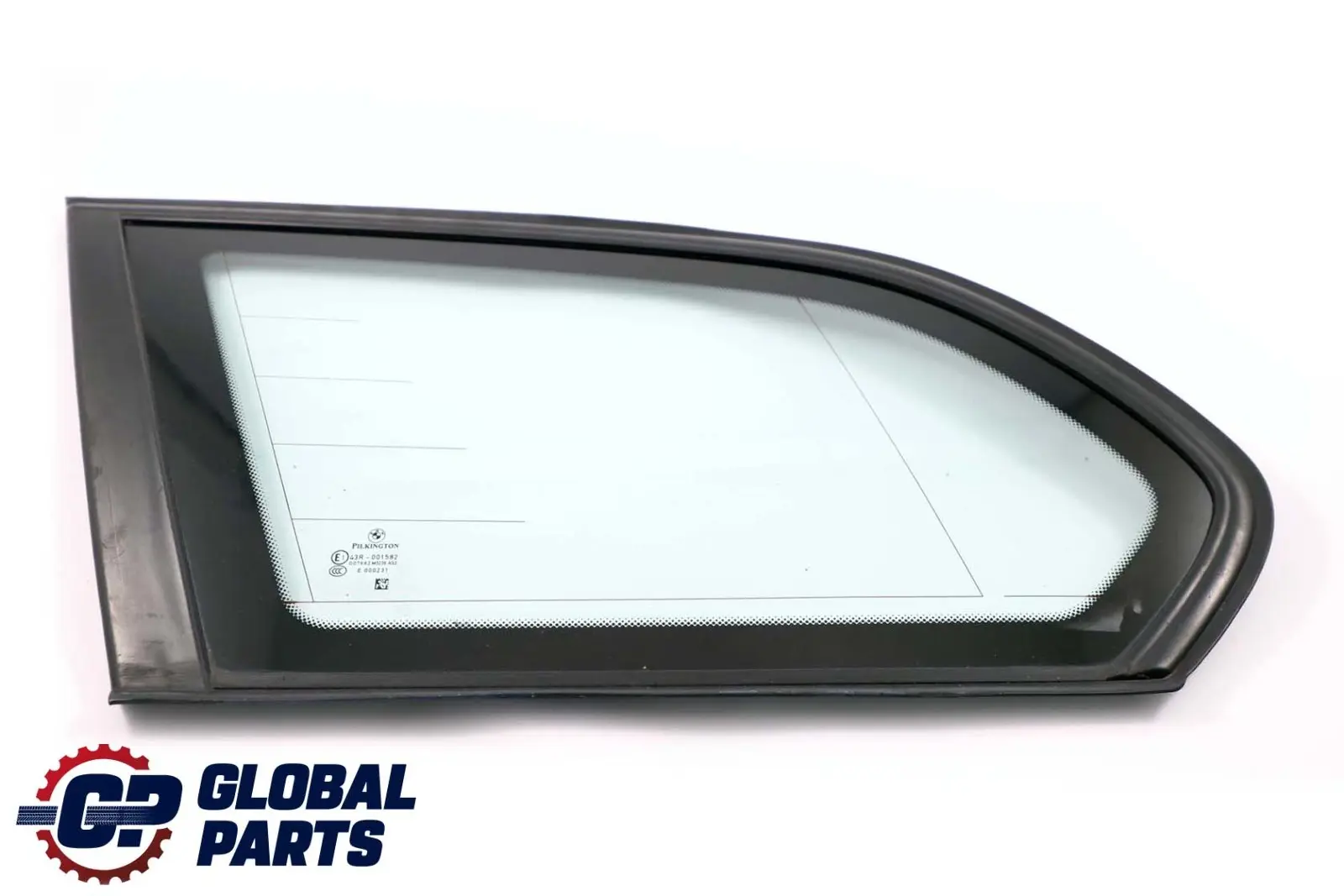 BMW 3 Series E91 E91N LCI Green Side Window With Gasket Rear Left N/S Glass